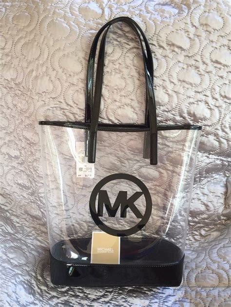 transparent michael kors bag|More.